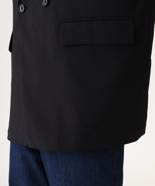 tk.TAKEO KIKUCHI（ティーケータケオキクチ）の「◆バックレイヤーベスト（ベスト・メンズ・ブラック/ナチュラル・88）」の11枚目の写真