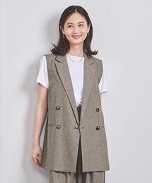 SACRA ラムウールテーラードジレ