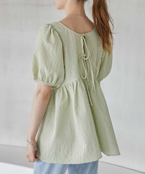 ２ｗａｙエンボスパフスリチュニック