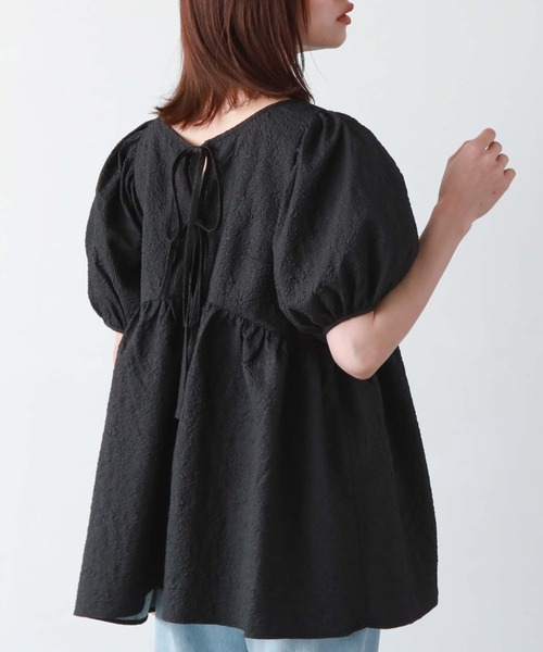 ２ｗａｙエンボスパフスリチュニック