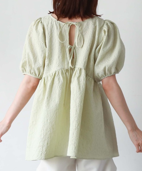 ２ｗａｙエンボスパフスリチュニック