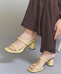 BEAUTY&YOUTH UNITED ARROWS | フェイクレザー2ライン サンダル(サンダル)