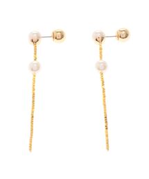 LAGUNAMOON | LADYフェイクパールメタルピアス(ピアス(両耳用))