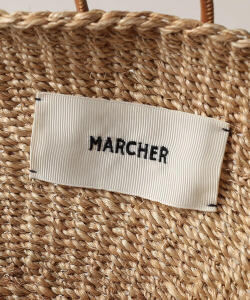 MARCHER ＜MARCHER＞ 丸紐バスケット MARCHER（マルシェ）の「＜MARCHER＞ 丸紐バスケット（かご