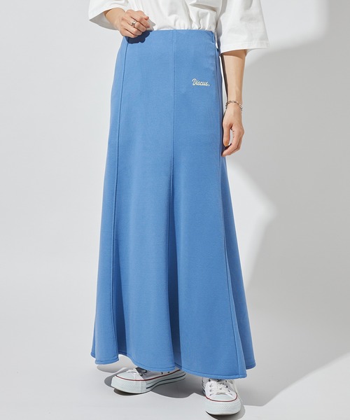 DISCUS（ディスカス）の「【DISCUS】ブラッシュド裏毛マーメイドスカート 3187-6471（スカート・レディース・ホワイト/ライトグレー/ブラック/ブルー・L/M）」の4枚目の写真