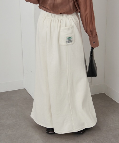 DISCUS（ディスカス）の「【DISCUS】ブラッシュド裏毛マーメイドスカート 3187-6471（スカート・レディース・ホワイト/ライトグレー/ブラック/ブルー・L/M）」の17枚目の写真