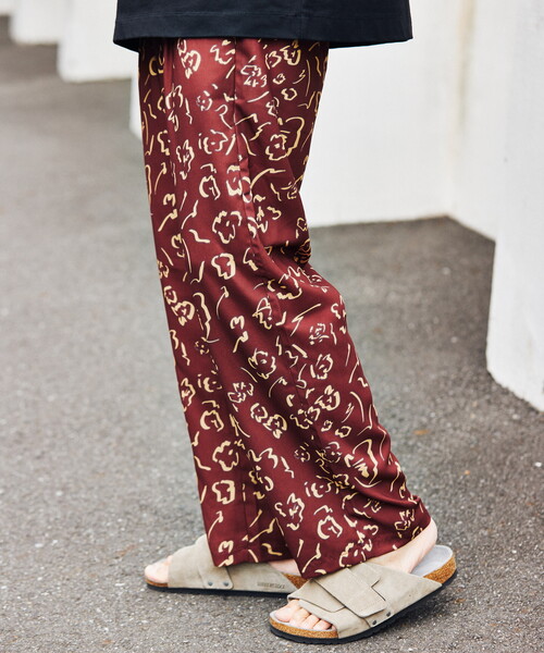 B.C STOCK(ベーセーストック)の「ワイド スリーピングイージーパンツ(その他パンツ・メンズ・ブラック/ブラウン/イエロー・MEDIUM/LARGE)」の7枚目の写真