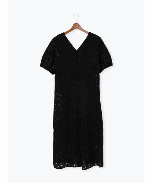 Lugnoncure（ルノンキュール）の「アイレットレースワンピース（ワンピース・レディース・ブラック/オフホワイト/オレンジ・F）」の21枚目の写真