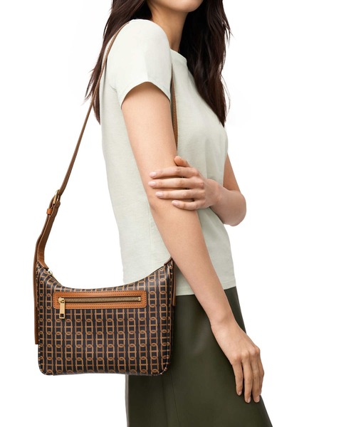 FOSSIL(フォッシル)の「フォッシル 斜めがけバッグ レディース PVC マルチ 11インチのiPad収納可 ZB1890914(メッセンジャーバッグ・レディース・マルチ・FREE)」の4枚目の写真
