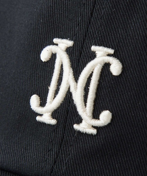 one after another NICE CLAUP（ワンアフターアナザーナイスクラップ）の「ロゴ刺繍キャップ（キャップ・レディース・ブラック/ピンク/アイボリー・FREE）」の10枚目の写真
