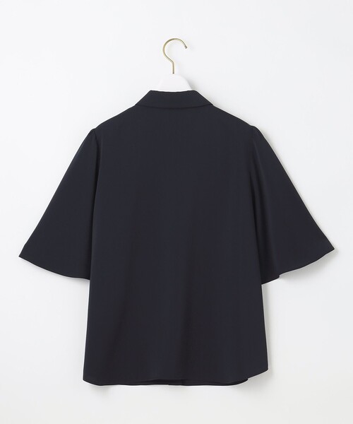 ANY SIS(エニィスィス)の「【洗える】トロミシャツカラー ブラウス(シャツ/ブラウス・レディース・アイボリー系/ネイビー系・2)」の8枚目の写真