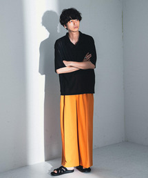 SENSE OF PLACE by URBAN RESEARCH | 『WEB/一部店舗限定』『わたべ×SOP』ダブルタックフレアワイドスラックス(スラックス)