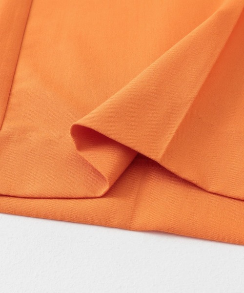 SENSE OF PLACE by URBAN RESEARCH（センスオブプレイスバイアーバンリサーチ）の「『わたべ×SOP』ダブルタックフレアワイドスラックス（スラックス・メンズ・ブラック/グレー/オレンジ・MEDIUM/LARGE）」の22枚目の写真