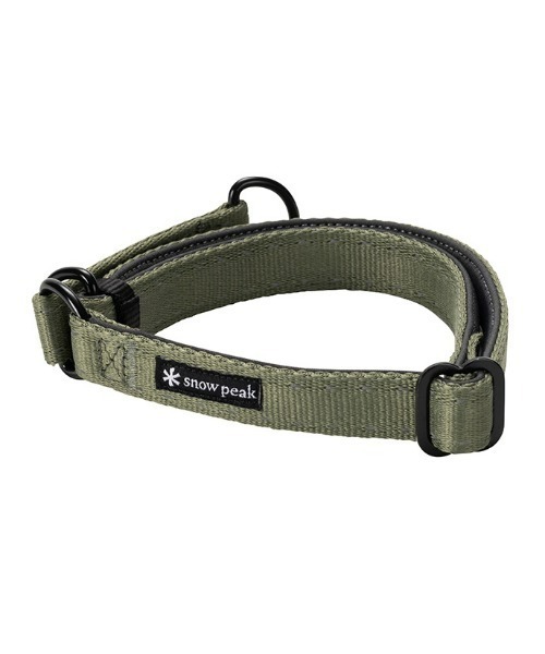SP テープチョーカー L オリーブ ドッグ用品（リード/ハーネス/首輪）｜Snow Peak（スノーピーク）