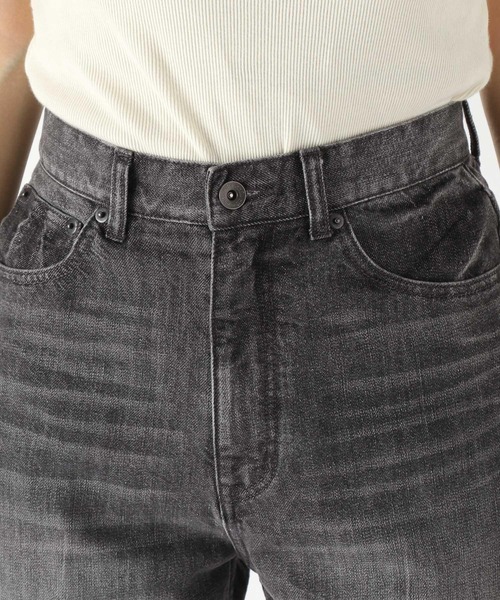 niko and...（ニコアンド）の「[niko and ...JEANS 2023AW]センタープレステーパードパンツ（デニムパンツ・レディース・チャコール/ブルー/ライトブルー・SMALL/MEDIUM/LARGE）」の13枚目の写真