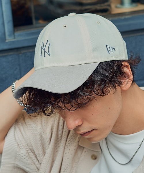 RAGEBLUE(レイジブルー)の「【NEW ERA】MLB/スウェードコンビキャップ(キャップ・メンズ・ブラック/キャメル/その他5・FREE)」の3枚目の写真