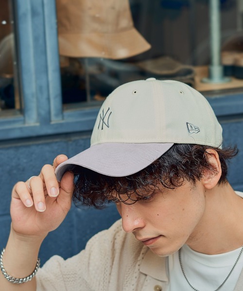 RAGEBLUE(レイジブルー)の「【NEW ERA】MLB/スウェードコンビキャップ(キャップ・メンズ・ブラック/キャメル/その他5・FREE)」の5枚目の写真