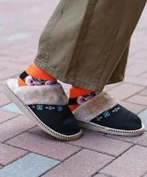 チチカカ | ネイティブ刺繍ムートンスリッポン(スリッポン)