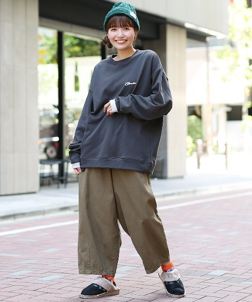 チチカカ（チチカカ）の「ネイティブ刺繍ムートンスリッポン（スリッポン・レディース・オレンジ/カーキ/ブラック・MEDIUM/LARGE）」の9枚目の写真