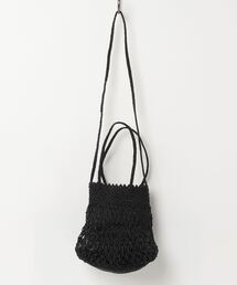 MAISON mou | 【Swaraj/スワラージ】マクラメMetaric 2wayバッグ(ショルダーバッグ)