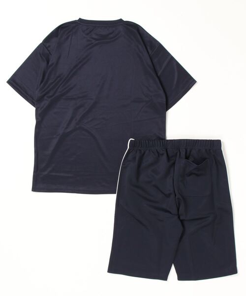 Kappa(カッパ)の「kappa/カッパ ドライ DRY 速乾 半袖Tシャツ×ハーフパンツ セットアップ 上下セット(ルームウェア/パジャマ・メンズ・グレー系その他/ブルー系その他2/グレー/ブルー/ホワイト/ホワイト系その他/ネイビー/ブルー系その他・M/L/LL/3L)」の9枚目の写真