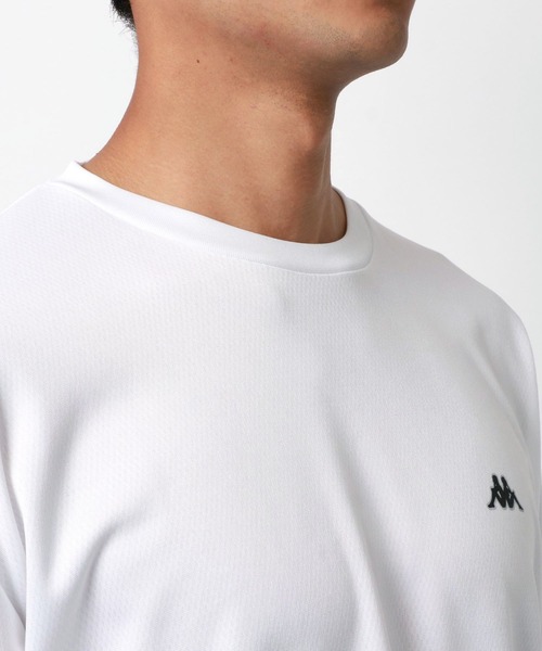 Kappa(カッパ)の「kappa/カッパ ドライ DRY 速乾 半袖Tシャツ×ハーフパンツ セットアップ 上下セット(ルームウェア/パジャマ・メンズ・グレー系その他/ブルー系その他2/グレー/ブルー/ホワイト/ホワイト系その他/ネイビー/ブルー系その他・M/L/LL/3L)」の11枚目の写真