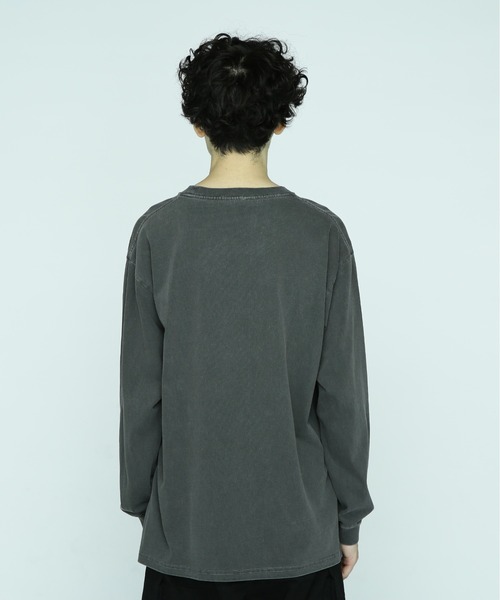 MANASTASH(マナスタッシュ)の「MANASTASH/マナスタッシュ/ PUMICE L/S TEE DARK NIGHT/パミスロングスリーブTシャツダークナイト(Tシャツ/カットソー・メンズ・ブラック/オレンジ/ホワイト/その他・XL/L/M/2XL)」の7枚目の写真