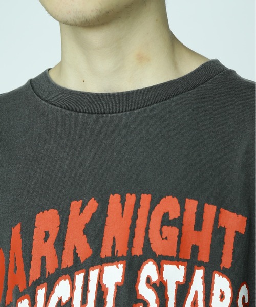 MANASTASH(マナスタッシュ)の「MANASTASH/マナスタッシュ/ PUMICE L/S TEE DARK NIGHT/パミスロングスリーブTシャツダークナイト(Tシャツ/カットソー・メンズ・ブラック/オレンジ/ホワイト/その他・XL/L/M/2XL)」の8枚目の写真