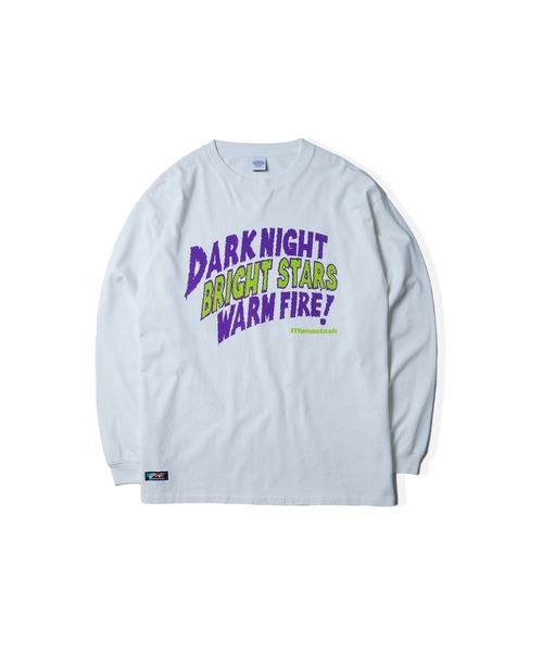 MANASTASH(マナスタッシュ)の「MANASTASH/マナスタッシュ/ PUMICE L/S TEE DARK NIGHT/パミスロングスリーブTシャツダークナイト(Tシャツ/カットソー・メンズ・ブラック/オレンジ/ホワイト/その他・XL/L/M/2XL)」の13枚目の写真