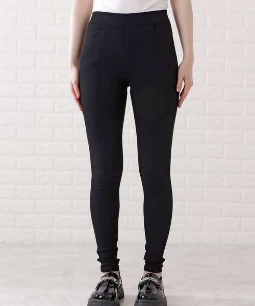 Lace Ladies（レースレディース）の「シンプルストレッチレギンスパンツ（その他パンツ・レディース・ブラック・S/M/XL）」の8枚目の写真