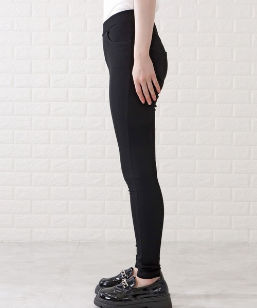Lace Ladies（レースレディース）の「シンプルストレッチレギンスパンツ（その他パンツ・レディース・ブラック・S/M/XL）」の9枚目の写真