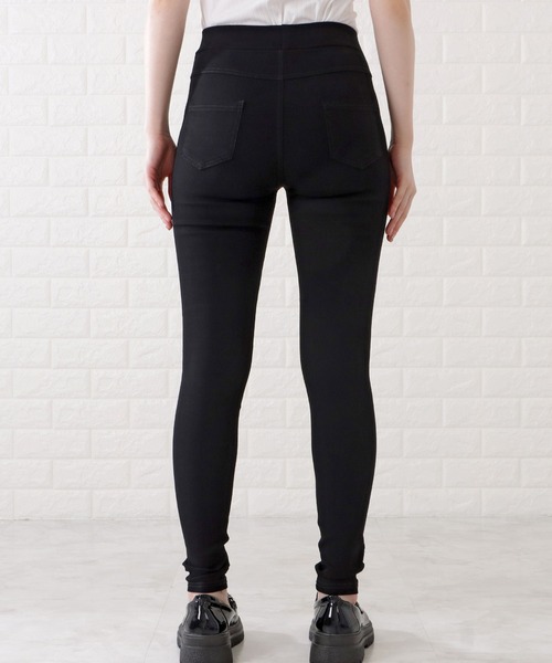 Lace Ladies（レースレディース）の「シンプルストレッチレギンスパンツ（その他パンツ・レディース・ブラック・S/M/XL）」の10枚目の写真