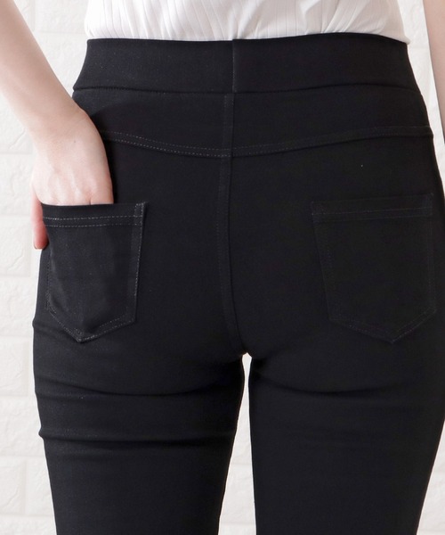 Lace Ladies（レースレディース）の「シンプルストレッチレギンスパンツ（その他パンツ・レディース・ブラック・S/M/XL）」の14枚目の写真
