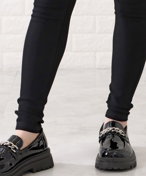 Lace Ladies（レースレディース）の「シンプルストレッチレギンスパンツ（その他パンツ・レディース・ブラック・S/M/XL）」の15枚目の写真