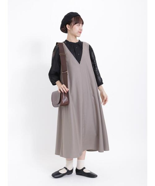 Samansa Mos2（サマンサ モスモス）の「ワイドベルトショルダーバッグ（ハンドバッグ・レディース・ブラウン/ブラック・F）」の7枚目の写真