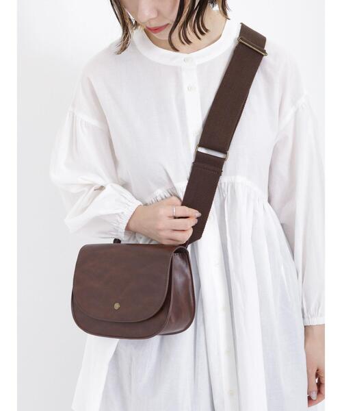 Samansa Mos2（サマンサ モスモス）の「ワイドベルトショルダーバッグ（ハンドバッグ・レディース・ブラウン/ブラック・F）」の8枚目の写真