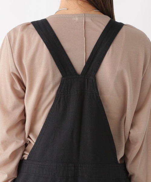 LEPSIM(レプシィム)の「デニムZIPサロペ 908846(サロペット/オーバーオール・レディース・ブラック/ブルー・FREE)」の19枚目の写真