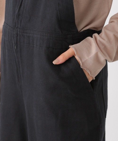 LEPSIM(レプシィム)の「デニムZIPサロペ 908846(サロペット/オーバーオール・レディース・ブラック/ブルー・FREE)」の15枚目の写真