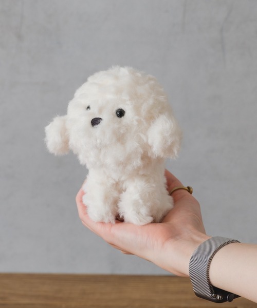 BIRTHDAY BAR（バースデイバー）の「monmon てのりぬいぐるみ ビションフリーゼ（おもちゃ・レディース・アイボリー・フリー）」の2枚目の写真