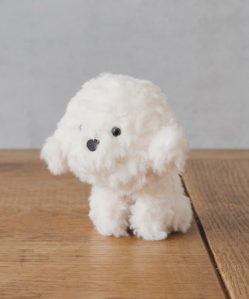 BIRTHDAY BAR（バースデイバー）の「monmon てのりぬいぐるみ ビションフリーゼ（おもちゃ・レディース・アイボリー・フリー）」の5枚目の写真