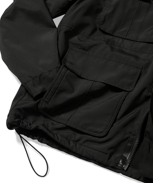 LFYT（エルエフワイティー）の「LFYT ラファイエット [Lafayette] - ミリタリー フィールドパーカー ジャケット [MILITARY FIELD PARKA] LA231007（マウンテンパーカー・メンズ・ブラック/リアルツリーカモ・XXL/L/XL/M）」の9枚目の写真