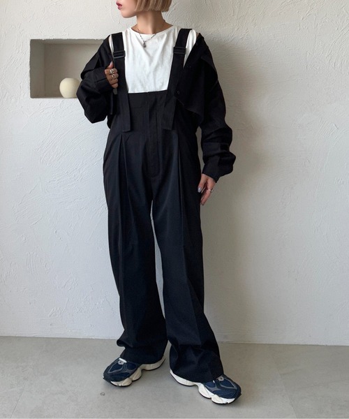 apres jour mignon(アプレジュールミニョン)の「クロップドシャツ【ZOZOTOWN限定アイテム】【SETUP着用可能】(シャツ/ブラウス・レディース・ネイビー/ブラック/チャコールグレー・X-LARGE/フリー)」の11枚目の写真