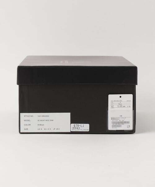 BEAUTY&YOUTH UNITED ARROWS(ビューティーアンドユースユナイテッドアローズ)の「ボート モカシン スニーカー(スニーカー・メンズ・その他1/ブラック・7/9/8/10)」の15枚目の写真