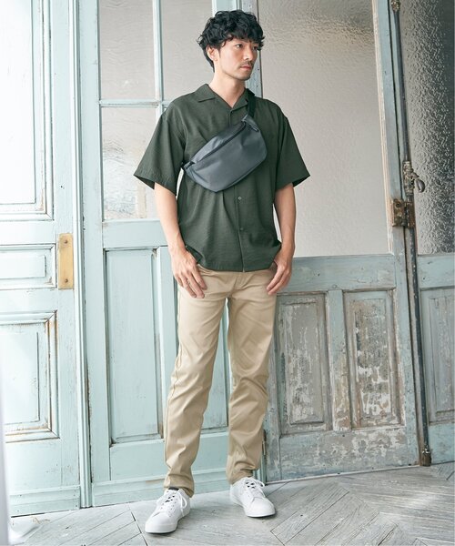 ikka（イッカ）の「レザータッチコートスニーカー（スニーカー・メンズ・ブラック/ホワイト・M/L/XL）」の18枚目の写真