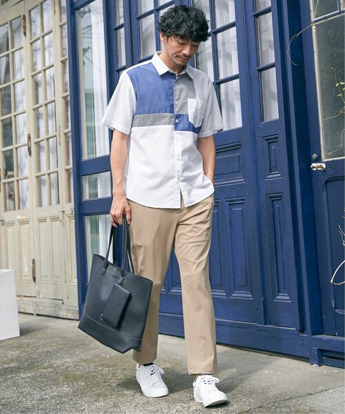 ikka（イッカ）の「レザータッチコートスニーカー（スニーカー・メンズ・ブラック/ホワイト・M/L/XL）」の20枚目の写真