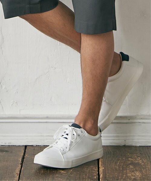 ikka（イッカ）の「レザータッチコートスニーカー（スニーカー・メンズ・ブラック/ホワイト・M/L/XL）」の21枚目の写真