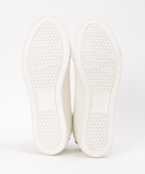 ikka（イッカ）の「レザータッチコートスニーカー（スニーカー・メンズ・ブラック/ホワイト・M/L/XL）」の10枚目の写真