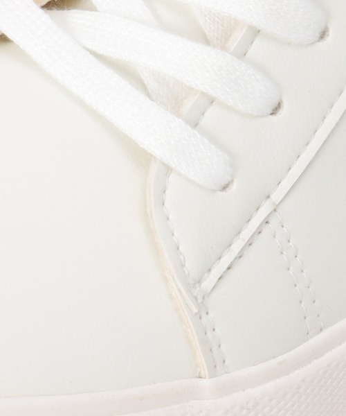 ikka（イッカ）の「レザータッチコートスニーカー（スニーカー・メンズ・ブラック/ホワイト・M/L/XL）」の11枚目の写真