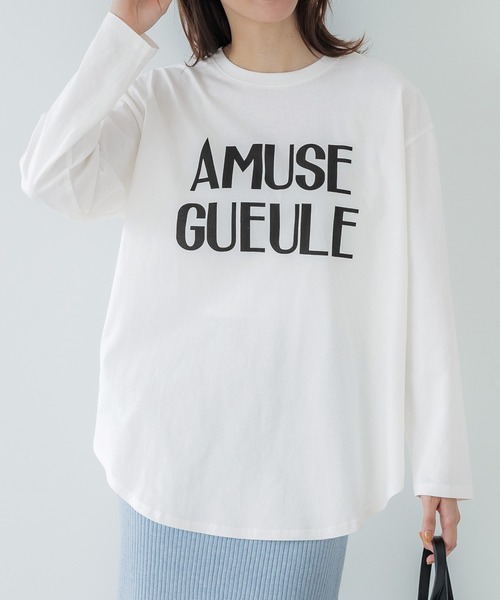 coca(coca)(コカ)の「テールカットアソートプリントTシャツ(Tシャツ/カットソー・レディース・E/C/F/A/B/D・L/M)」の3枚目の写真