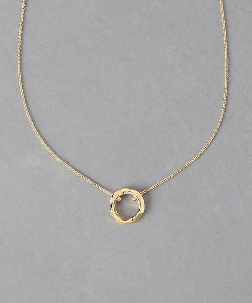 ユナイテッドアローズ別注VictriaWGネックレス オーバルパヴェ チェーンネックレス （ネックレス・ペンダント